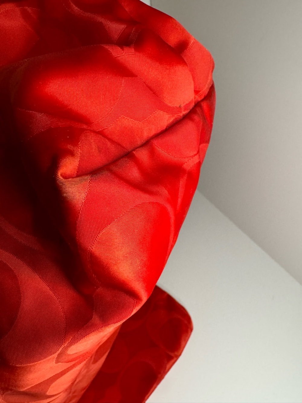 #279 Coach Nylon Getaway Weekender Signature Tote w/ Snap-In Pouch - Picture 8 of 15